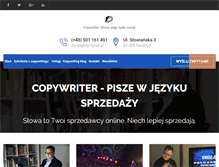 Tablet Screenshot of dynanet.pl