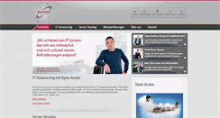 Desktop Screenshot of dynanet.ch